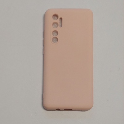 Capa Silicone Xiaomi Mi Note 10 Lite Nude Reforçada