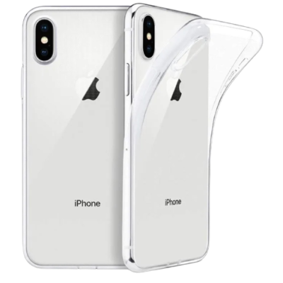 Capa Silicone iPhone XS Max Transparente