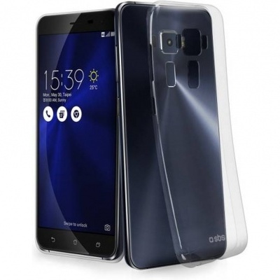 Capa Silicone Asus Zenfone 3 ZE520KL Transparente Baça