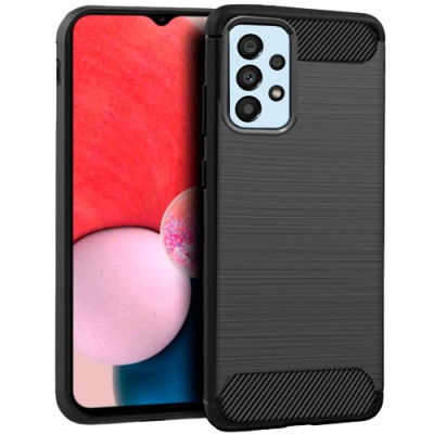 Capa Silicone Samsung Galaxy A13 4G Preta Reforçada
