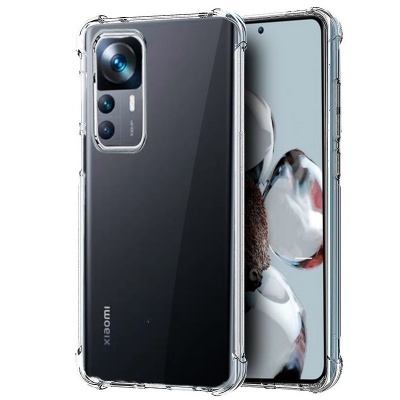 Capa Silicone Xiaomi 12T/ 12T Pro Transparente Reforçada