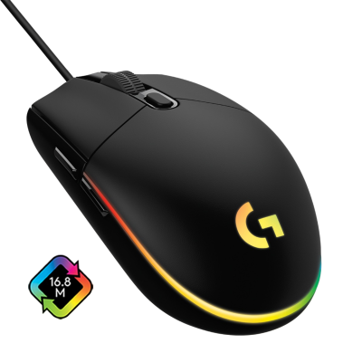 Logitech G203 Lightsync RGB – Rato Gaming com Fio | 8000 DPI