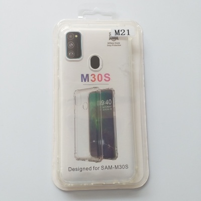 Capa Silicone Samsung Galaxy M21/M30s Transparente Reforçada