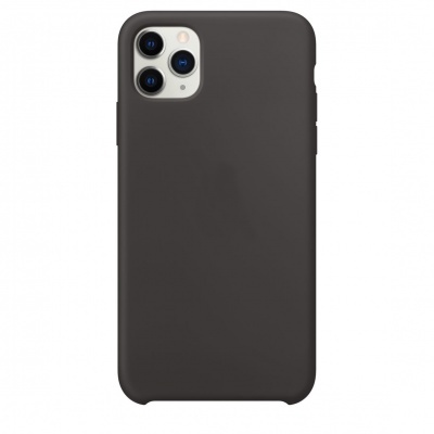 Capa Silicone iPhone 11 Pro Preta Reforçada