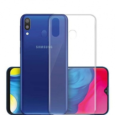Capa Silicone Samsung Galaxy M20 Transparente