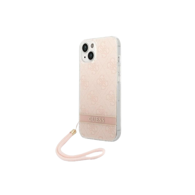 Capa iPhone 14 Rosa Guess com Acessório