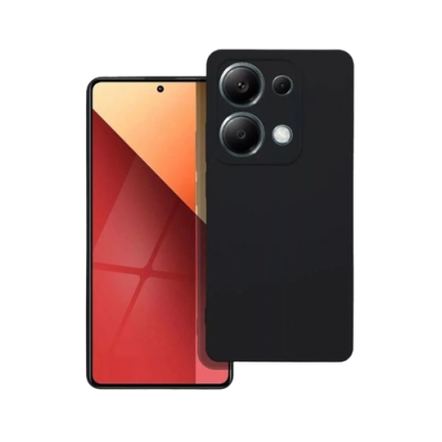 Capa Silicone Xiaomi Redmi Note 13 Pro 4G Preta Reforçada