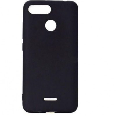 Capa Silicone Xiaomi Redmi 6/6A Preta