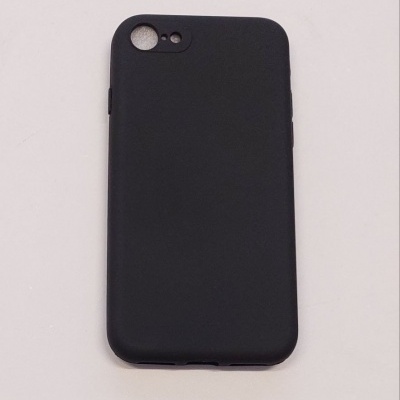 Capa Silicone iPhone 7/ 8 Preta Reforçada