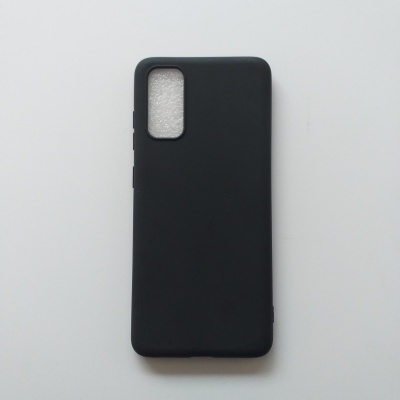 Capa Silicone Samsung Galaxy S20 Preta Reforçada