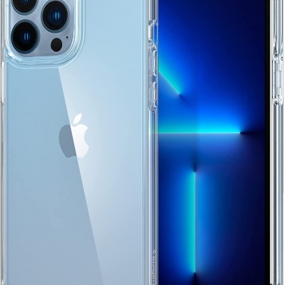 Capa Silicone iPhone 13 Pro Max Transparente Reforçada