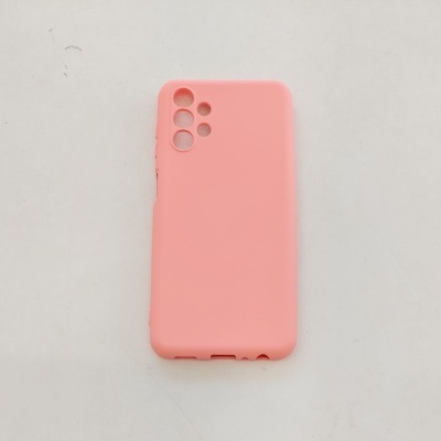 Capa Silicone Samsung Galaxy A13 4G Rosa Reforçada