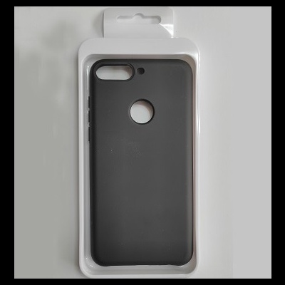 Capa Silicone Huawei Y7 2018 / Honor 7C Reforçada Preta