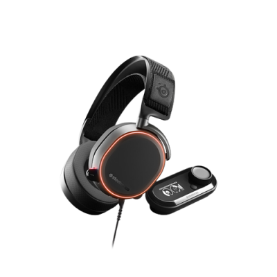 SteelSeries Arctis Pro Auriculares Gaming PC/PS4 Negros + Amplificador GameDAC Recondicionado Grade B