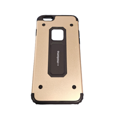 Capa Silicone iPhone 6 Dourado Reforçada