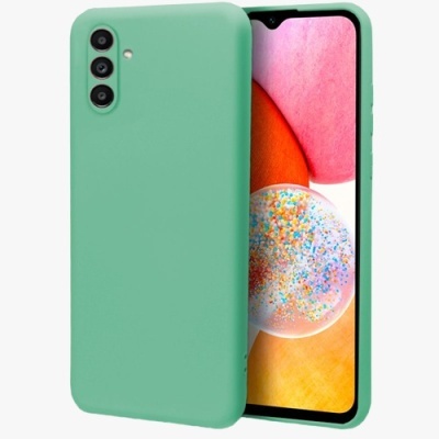 Capa Silicone Samsung Galaxy A14/ A14 5G Verde Reforçada