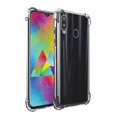 Capa Silicone Samsung Galaxy M20 Transparente Reforçada