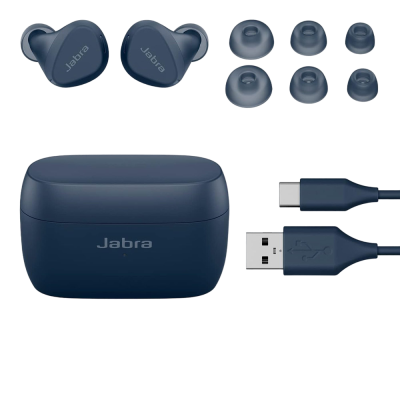 Earbuds Jabra Elite 4 In Ear True Wireless Bluetooth Active Noise Cancelling (ANC) Navy