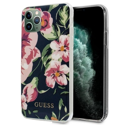 Capa iPhone 11 Pro Max Flores Guess