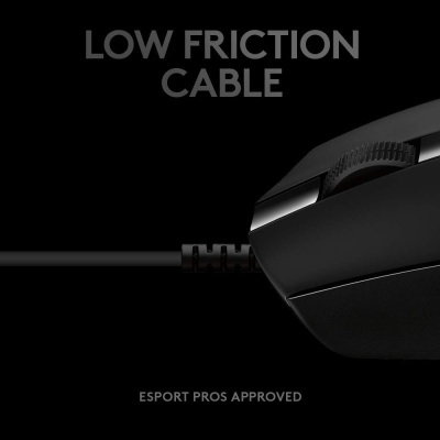 Rato Óptico Logitech Pro Hero 16000DPI Preto