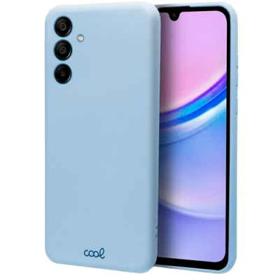 Capa Silicone Samsung Galaxy A15 / A15 5G Azul Reforçada