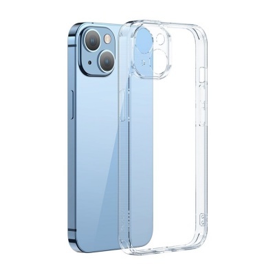Capa Silicone iPhone 14 Plus Transparente Reforçada