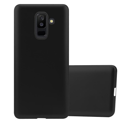 Capa Silicone Samsung Galaxy A6 Plus 2018 Preta