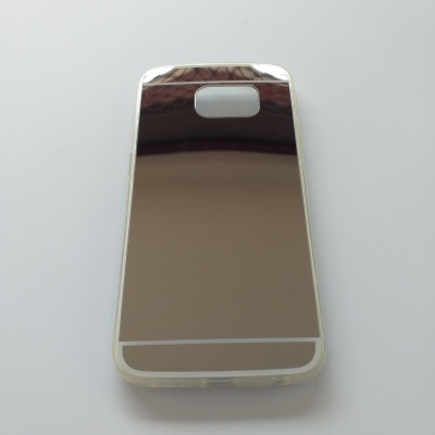 Capa Silicone Samsung Galaxy S6 Edge Espelhada