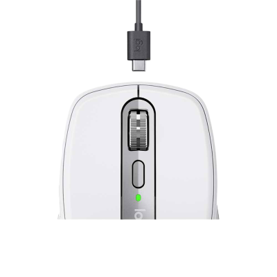 Logitech MX Anywhere 3 Ratón Compacto Inalám­bri­co para Mac 4000DPI Blanco