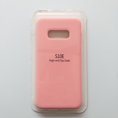 Capa Silicone Samsung Galaxy S10e Rosa Reforçada