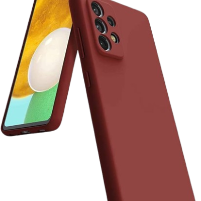 Capa Silicone Samsung Galaxy A52/A52 5G/A52s 5G Bordeaux Reforçada