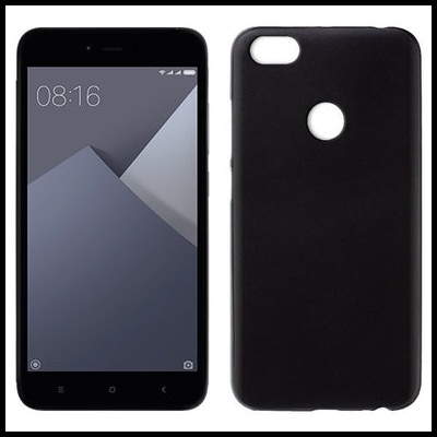 Capa Silicone Xiaomi Redmi Note 5A Preta