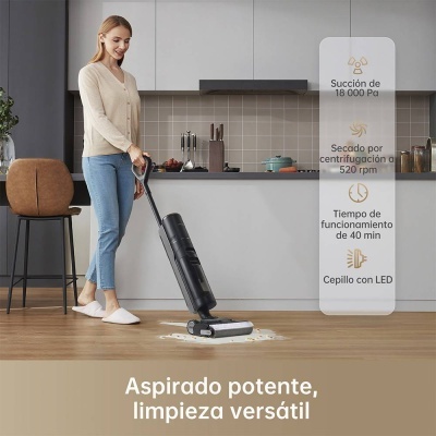 Aspirador Vertical Dreame H13 Pro Wet and Dry Vacuum Preto