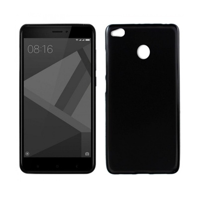 Capa Silicone Xiaomi Redmi 4X Preta