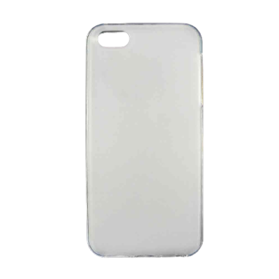 Capa Silicone iPhone 5/ 5s/ SE Transparente Opaca