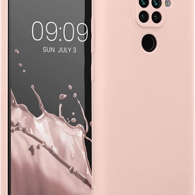 Capa Silicone Xiaomi Redmi Note 9 Nude Reforçada