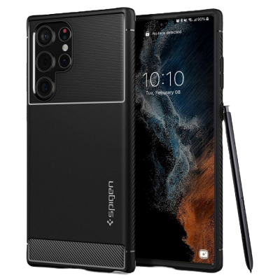 Funda Spigen Rugged Armor Samsung Galaxy S22 Ultra