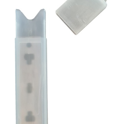 DOUBLE EDGE SCRAPER BLADE 10 CM 0,2 MM (20 UNIDADES)