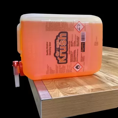 OrangeKrush Window Cleaner Soap 5L with outlet tap