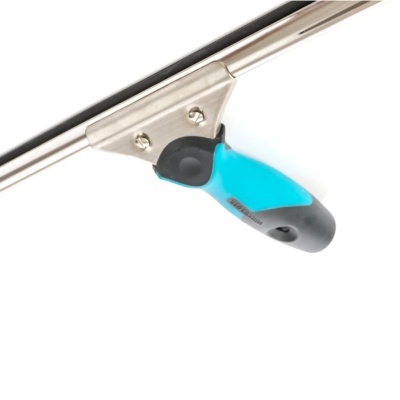 PREMIUM HANDLE + STAINLESS STEEL CHANNELS + SOFT RUBBER