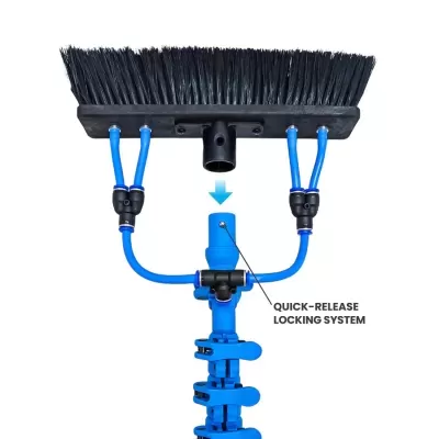 Venom 35ft Power Pole for Pressure Washers – 100% Carbon Fibre and 40ft for window cleaning