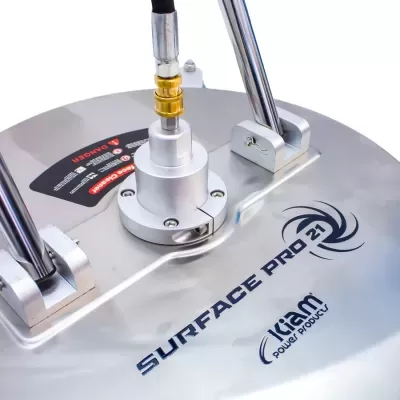 Lavadora de chão 53 cm - Kiam SurfacePro 21 Rotary Floor Cleaning Tool Steel Flat Surface Cleaner 21"