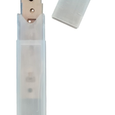 DOUBLE EDGE SCRAPER BLADE 10 CM 0,2 MM (20 UNIDADES)