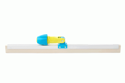 Flexi Floor Squeegee - Rodo de chão articulado 50 cm com velcro e pano de microfibra - Moerman