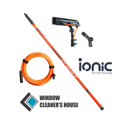 Hydra Carbon Fibre GRAFTNER Completo - com mangueira interna, quebrador de ângulo e escova Graftner - Ionic Systems