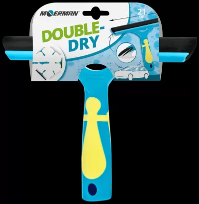 Moerman - Double-Dry - Car Window Squeegee 21 Cm