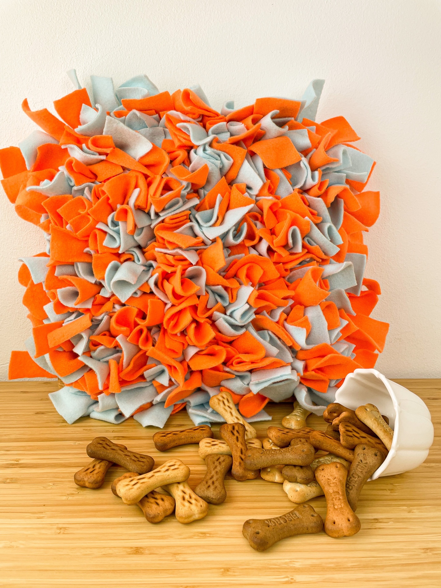 Snuffle Mat Tapete de estimulação mental Wooden Pets