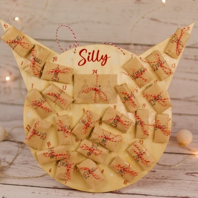 Calendário Advento Gatos