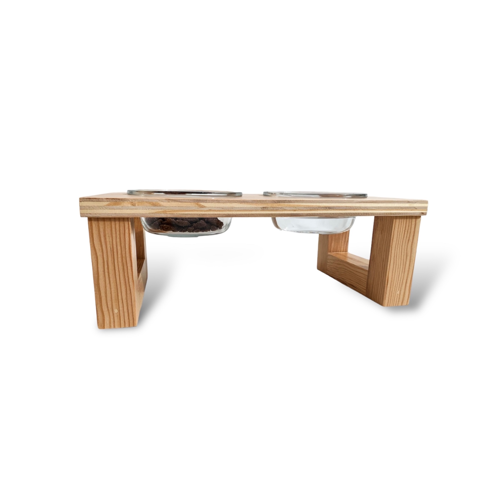 Comedouro Elevado duplo minimalista