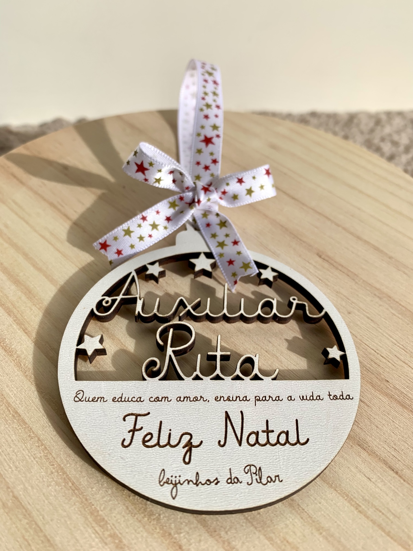 Bola de Natal Escolar